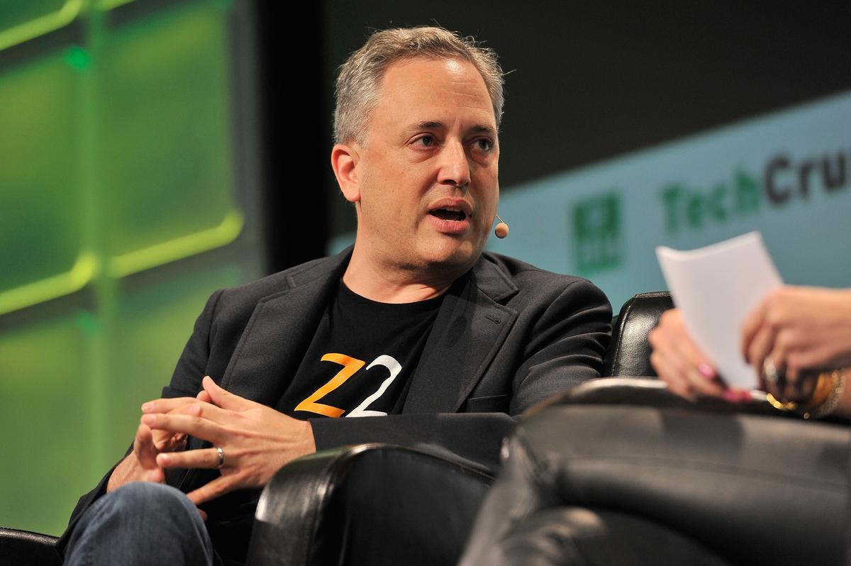 CEO of Zenefits David Sacks speaks onstage during TechCrunch Disrupt SF 2016 at Pier 48 in San Francisco on Sept. 13, 2016. (Steve Jennings/Getty Images for TechCrunch)The dinner was held at the San Francisco home of tech entrepreneur David Sacks. Co-hosts were his wife, Jacqueline, and fellow 