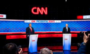 Trump, Biden Spar Over Presidential Track Records in First Debate