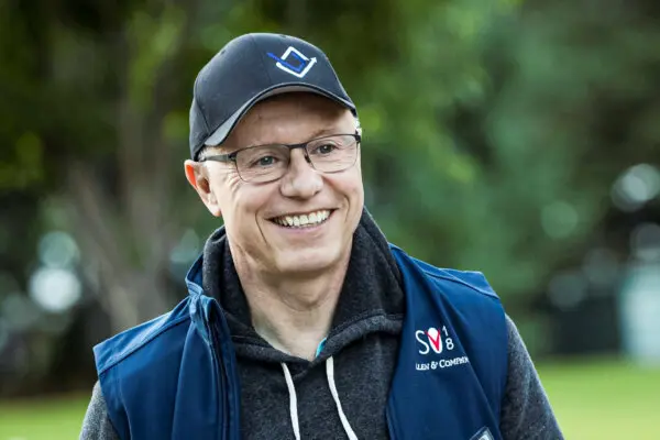 Doug Leone, venture capitalist and managing partner at Sequoia Capital, in Sun Valley, Idaho, on July 12, 2018. (Drew Angerer/Getty Images)
