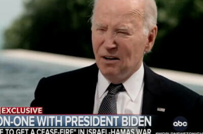 TO THE NURSING HOME: Senile Biden Claims He Stopped Israel from ‘Going into Russia’  
