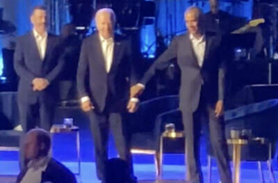 HE NEEDS HELP: Concerned Obama Drags Dementia Joe Off the Stage