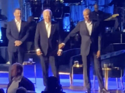 HE NEEDS HELP: Concerned Obama Drags Dementia Joe Off the Stage