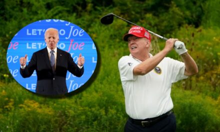 Donald Trump And Joe Biden Go Back And Forth About Their Golf Games Before Biden Loses Train Of Thought
