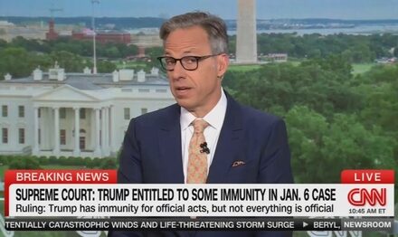 Tapper Insists SCOTUS Ruled Presidents Can Assassinate Political Rivals
