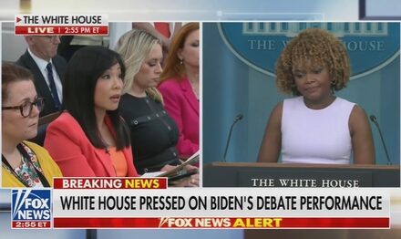 BLOOD IN THE WATER: WH Press Use Briefing to Show It’s Game Over for Biden