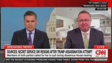 CNN: Outside ‘Reality’ for Trump Say He Wasn’t Properly Protected