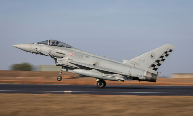 Pilot Rescued After Italian Eurofighter Jet Crashes in Australian Outback