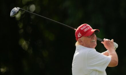 Trump Unleashed: Delivers Savage Golf Course Broadside to ‘Broken-Down’ Biden, ‘Pathetic’ Kamala Harris
