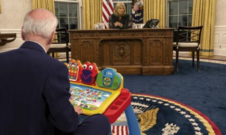 White House Installs Touch And Learn Activity Desk In Oval Office So Biden Can Feel Like He’s Working While Jill Is Running The Country
