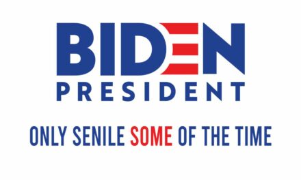 Biden Campaign Unveils New Slogan ‘Only Senile Some Of The Time’
