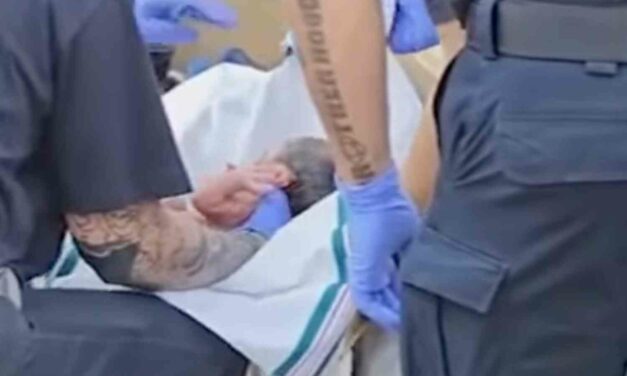 Watch the moment EMTs rescued this newborn from a dumpster. Witnesses say a taco truck worker gave birth and THREW HIM AWAY.