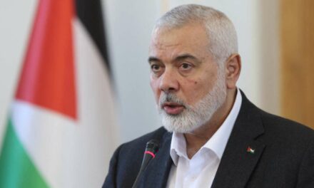 Hamas Leader Ismail Haniyeh Falls Down After Loud Popping Noises