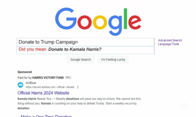 ‘Did You Mean: Donate to Kamala Harris?’ Google Asks User Searching For Info On Trump