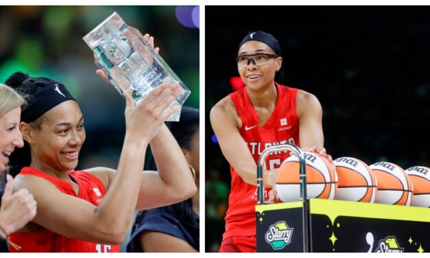 WNBA’s Allisha Gray Makes History By Winning Both Skills Competition and 3-Point Contest