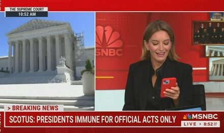 Katy Tur Oozes at Sotomayor Rant Against Trump: ‘Doesn’t Get Any Stronger Than That’