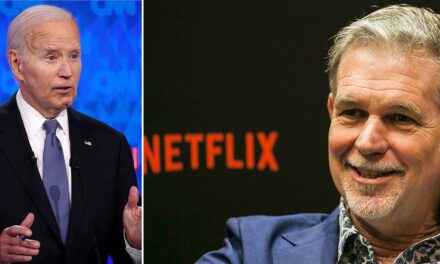Netflix co-founder joins calls for Biden to step down ‘to beat Trump’