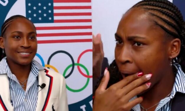 Tennis Star Coco Gauff Becomes Emotional As She’s Named Team USA Flag Bearer For Paris Olympics Opening Ceremonies