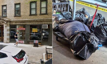 Dead body found wrapped in sleeping bag on New York City sidewalk