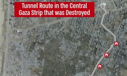 IDF Discovers, Destroys Large Tunnel Under Central Gaza