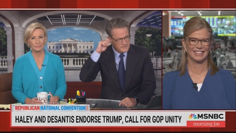 Vexed By Her Unifying Endorsement Of Trump, Morning Joe Attacked Nikki Haley
