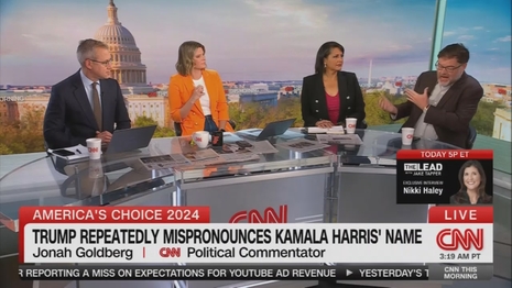 CNN Lament: Trump’s Pronunciation Of ‘Kamala’ Intentional, An Attempt To ‘Other’ Her