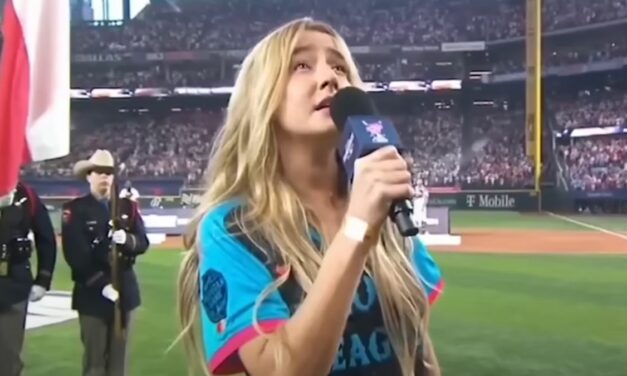 Viral Drunk National Anthem Singer Ingrid Andress Now Getting Huge Boost In Music Sales