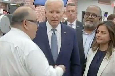 NOBODY’S HOME: Senile Biden Struggles Inside a Supermarket, Scares Staffers