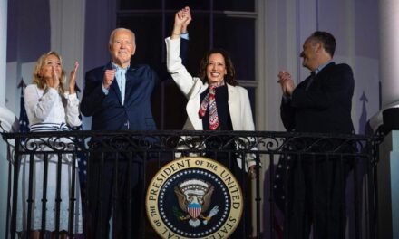 Biden tells White House audience he’s ‘not going anywhere’ during Fourth of July celebration