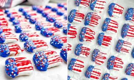 Red, white and blue pretzels are a must-have for July 4, plus a fun Independence Day quiz