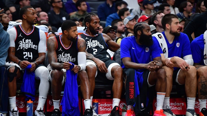Paul George leaves the Los Angeles Clippers to go play for the Philadelphia 76ers, giving the Sixers the second-best betting odds to win the 2024-25 NBA championship. (Gary A. Vasquez-USA TODAY Sports)