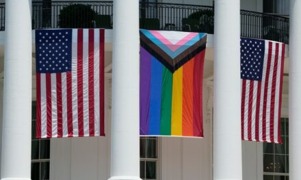 They Colored the White House Columns in Rainbow Colors for This Year’s Pride Month Celebration
