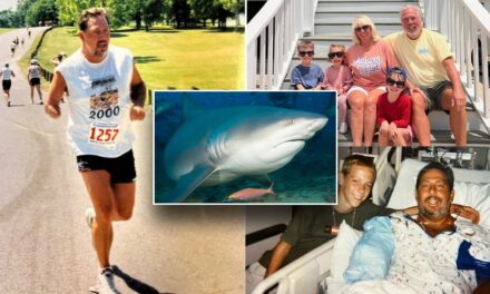 Shark Watch: Triathlete dragged underwater during shark blitz: ‘You don’t have an arm…Why are you laughing?’