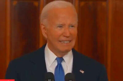 CHEETO JOE: Orange Biden Delivers Incoherent 4 Minute Address, Yells ‘End of Quote!’
