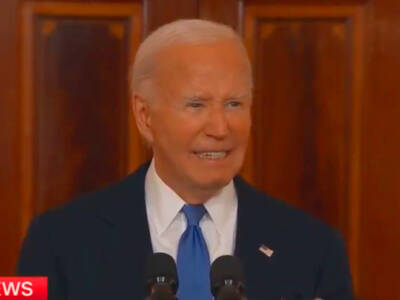 CHEETO JOE: Orange Biden Delivers Incoherent 4 Minute Address, Yells ‘End of Quote!’