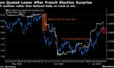 Euro Slips as Left Wins Big in France Elections