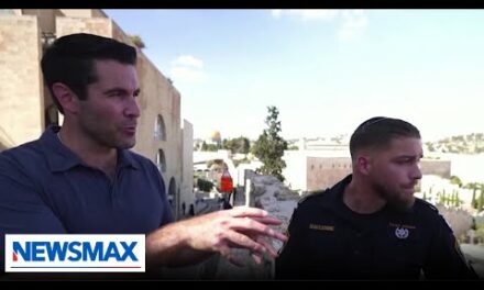 Israeli cop explains reality of securing Jerusalem amid war | Rob Schmitt Tonight