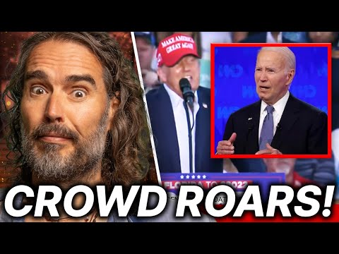 Crowd Roars As Donald Trump Challenges Joe Biden To This