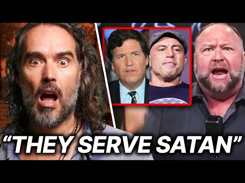 Alex Jones Sees Something In The Tucker, Rogan Backlash That You Need To Hear