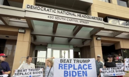 “Joe it’s time to go”: Climate wackos demand Biden drop out before Trump destroys the planet