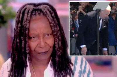 SOME VIEW! Whoopi Says She Doesn’t Care ‘Biden Poops His Pants’