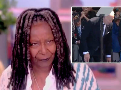 SOME VIEW! Whoopi Says She Doesn’t Care ‘Biden Poops His Pants’