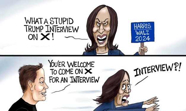 A.F. Branco Cartoon – X Marks The Spot