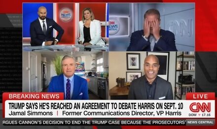 Largely Anti-Trump CNN Panel Insist Trump DID NOT Win Biden Debate