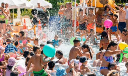 Family Heads To Public Pool For Relaxing Day Splashing In Other People’s Urine