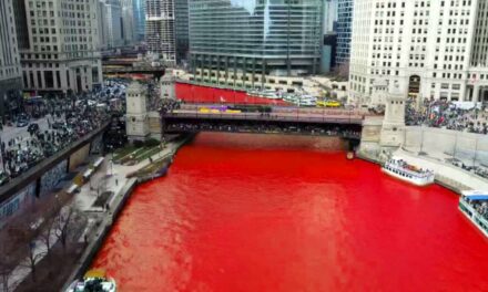 DNC Dyes Chicago River Red To Celebrate Abortion