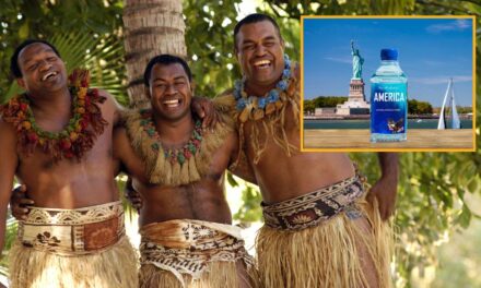 Citizens of Fiji Drinking Delicious Bottled ‘AMERICA Water’