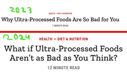 Is it a coincidence that the media is out here stumping for processed foods two seconds after Trump made RFK’s health policies a focus of his campaign?