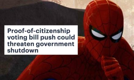 Rep. Chip Roy has a simple bill that mandates proof of citizenship to vote, but the media says Dems might shut down the entire government to oppose it 🤔