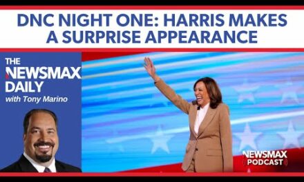 DNC NIGHT ONE: Harris makes a surprise appearance | The NEWSMAX Daily (08/20/24)