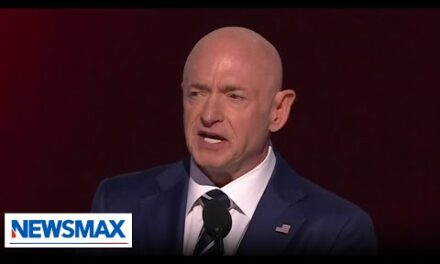 Sen. Mark Kelly claims ‘world laughs at Trump,’ repeats ‘suckers, losers’ narrative in DNC speech